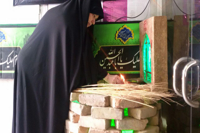 فضا سازی مرکز به مناسبت ایام محرم و هفته امر به معروف و نهی از منکر